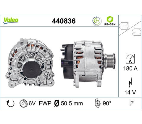 Alternátor VALEO 440836