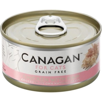 Canagan Cat kura a šunka 75 g