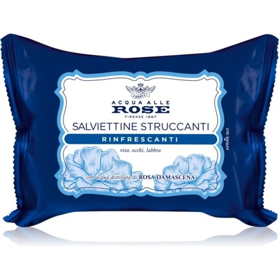 Acqua Alle Rose Rinfrescante osviežujúce vlhčené obrúsky 20 ks