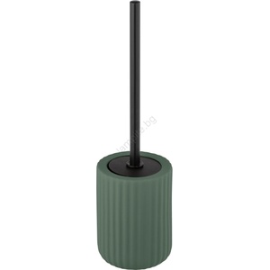WENKO 24808100 - Четка за тоалетна BELLUNO 11, 5x42 cm зелена/черна (WE0042)