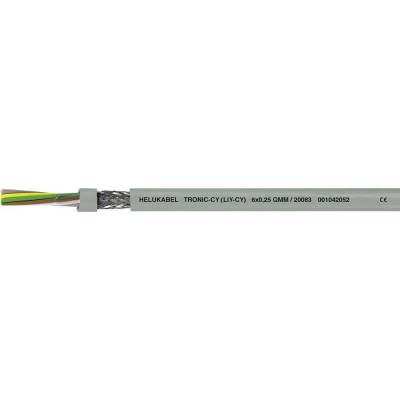 Helu 20032-1000 dátový LiYCY 5 x 0.25 mm² sivá 1000 m