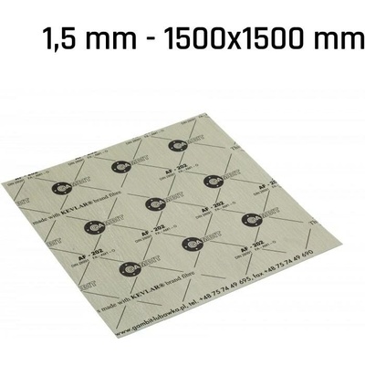 Tesniaca doska GAMBIT AF-202 - 1500x1500x1,5 mm