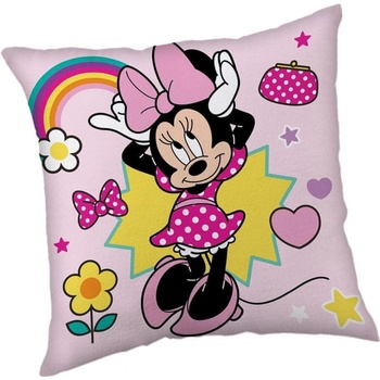 Jerry Fabrics Vankúš s potlačou Minnie Smile 40x40