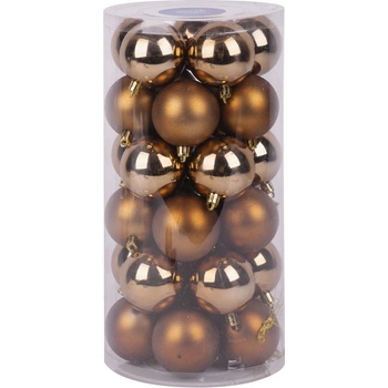 Gule MagicHome 30 ks, medené, mix, na vianočný stromček, 6 cm