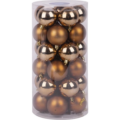 Gule MagicHome 30 ks, medené, mix, na vianočný stromček, 6 cm