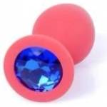  Small anal plug decorative silicone crystal 8cm - mallbg - 20,20 лв