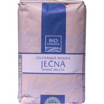 Bioharmonie Ječná mouka celozrnná jemně mletá 1kg