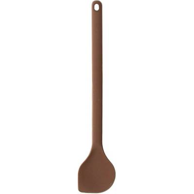 ORION Vařečka silikon hranatá 28 cm hnědá