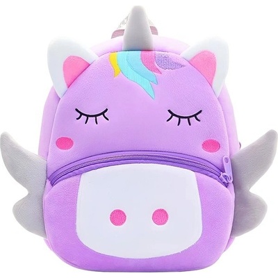 Excellent Semišový jednorožec fialový