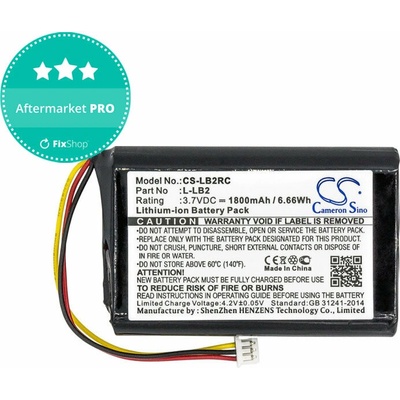 Baterie pro Logitech MX1000, 1800mAh, Li-Ion, 3.7V, L-LB2, HQ