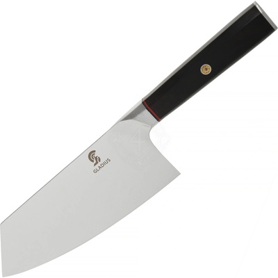 Art Gladius kuchynský nôž / sekáček Bunka Art Gladius oceľ 440 58-60 HRC Ebenová rukojeť