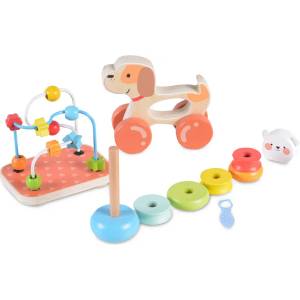 Moni Toys Дървен сет с играчки 2203