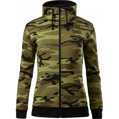 Malfini Camo Zipper Woodland