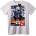 NOONEBRAND Тениска Naruto Какаши Аниме - S, White