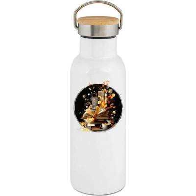 123TRIKO termoska Podzimní čtení a hygge 500 ml vtipné