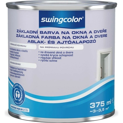 Swingcolor Základová barva bílá na okna a dveře 375 ml 6146 T0375 0 bílá