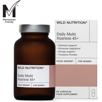 Wild Nutrition Multivitamínový a minerální komplex pro ženy 45+ 60 kapslí
