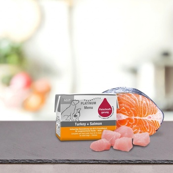 Platinum Menu Turkey & Salmon 12 x 90 g