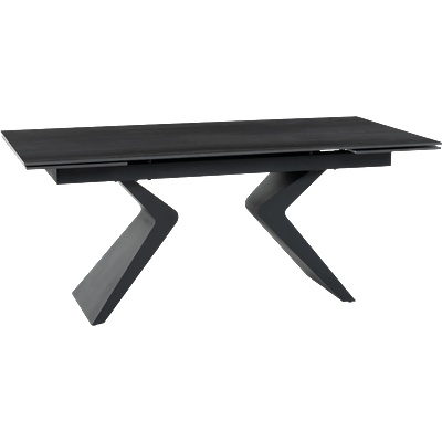 Carmen Разтегателна трапезна маса guama - черна (3531086)