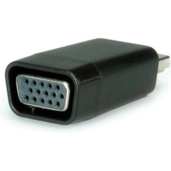 Roline Преходник Roline S3208-20, HDMI(м) към VGA(ж), черен (S3208-20)