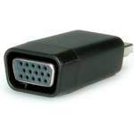Roline Преходник Roline S3208-20, HDMI(м) към VGA(ж), черен (S3208-20)