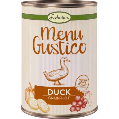 Lukullus Menu Gustico kačacie s mrkvou, brusinkami a rozmarínom 6 x 400 g