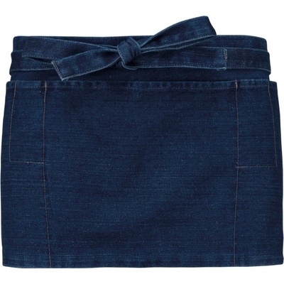 Kariban Zástěra Barman Bistro Style K886 1TE-K886-Denim-uni Denim