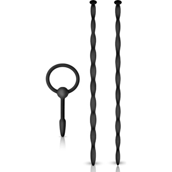 NMC Knot-Knot 3in1 Silicone Urethral Sounding Kit II Black