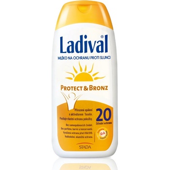 Ladival Protect + Bronz mléko SPF20 200 ml