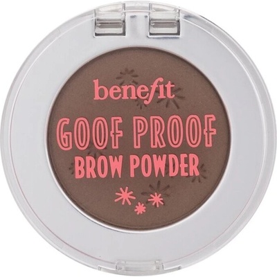 Benefit Goof Proof Brow Powder púder na obočie 6 Cool Soft Black 1,9 g
