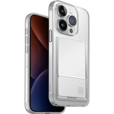 UNIQ Air Fender ID iPhone 15 Pro, Nude Transparent