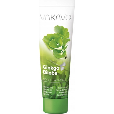 Vakavo Ginkgo Biloba glycerínový krém na ruky 100 ml