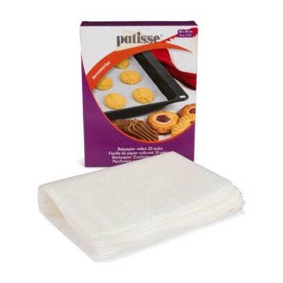 PATISSE Pečící papír 38 x 30 cm - krájený