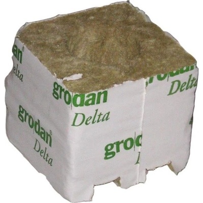 Grodan Pěstební kostka malá 75x75x65mm bez díry 1 ks