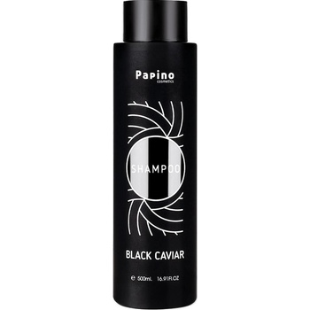 Papino Cosmetics Papino Shampoo with Black Caviar Extract Дълбоко хидратиращ безсулфатен шампоан с черен хайвер