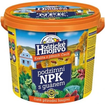 Nohelgarden Hnojivo HOŠTICKÉ NPK podzimní s guánem 4,5 kg