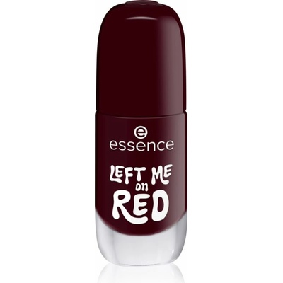 essence Gel Nail Polish gélový lak na nechty odtieň 12 LEFT ME on RED 8 ml
