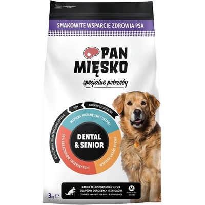 Pan Mięsko Špeciálne potreby Dental & Senior 3 kg