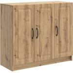 vidaXL Служебен шкаф Дъб артизан 89 x 34, 5 x 77 см Инженерна дървесина (895804)