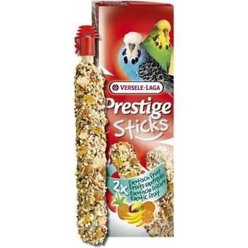 Versele-Laga Prestige Sticks Budgies Exotic Fruit - стик за вълнисти папагали с екзотични плодове - 2x30gr