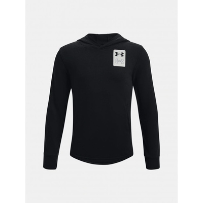 Under Armour UA Rival Terry Hoodie Mikina dětská Černá XL