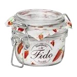 Bormioli rocco FIDO-Стъклен буркан с клипс 125ml (1.41370 (0110307)