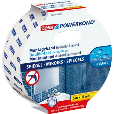 Tesa MIRROR montážna páska POWERBOND 38 mm x 5 m biela