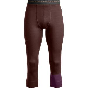 Ortovox Мъжко мериносово термобельо Ortovox 185 Rock'N'Wool Short Pants Merino base layer - Dark Chestnut (015-1351-1113)