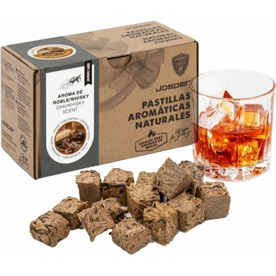 Josper Aromatické brikety do grilu Whiskey/Dub 48 ks