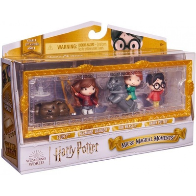 Хари Потър мултипакет мини фигурки Хари, Хърмаяни и Рон с аксесоари (6067351)