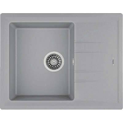 Teka Гранитна мивка, обръщаема, за шкаф 45 см Stone 45 S-TG СИВ МЕТАЛИК (М.1022.СМ)