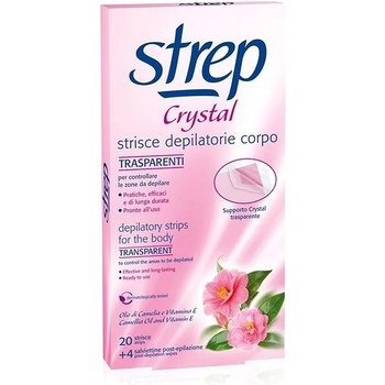 Opilca Strep voskové pásky Body depilace Argan 20 ks