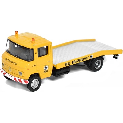 BREKINA Mercedes L608D Odtahový Vůz ADAC žlutá 1:87