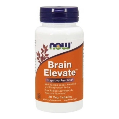 Now Brain Elevate posílení mozku 60 rostlinných kapslí